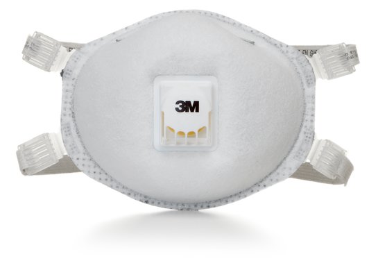 3M™ Particulate Respirator 8214, N95, with Faceseal and Nuisance Level Organic Vapor Relief